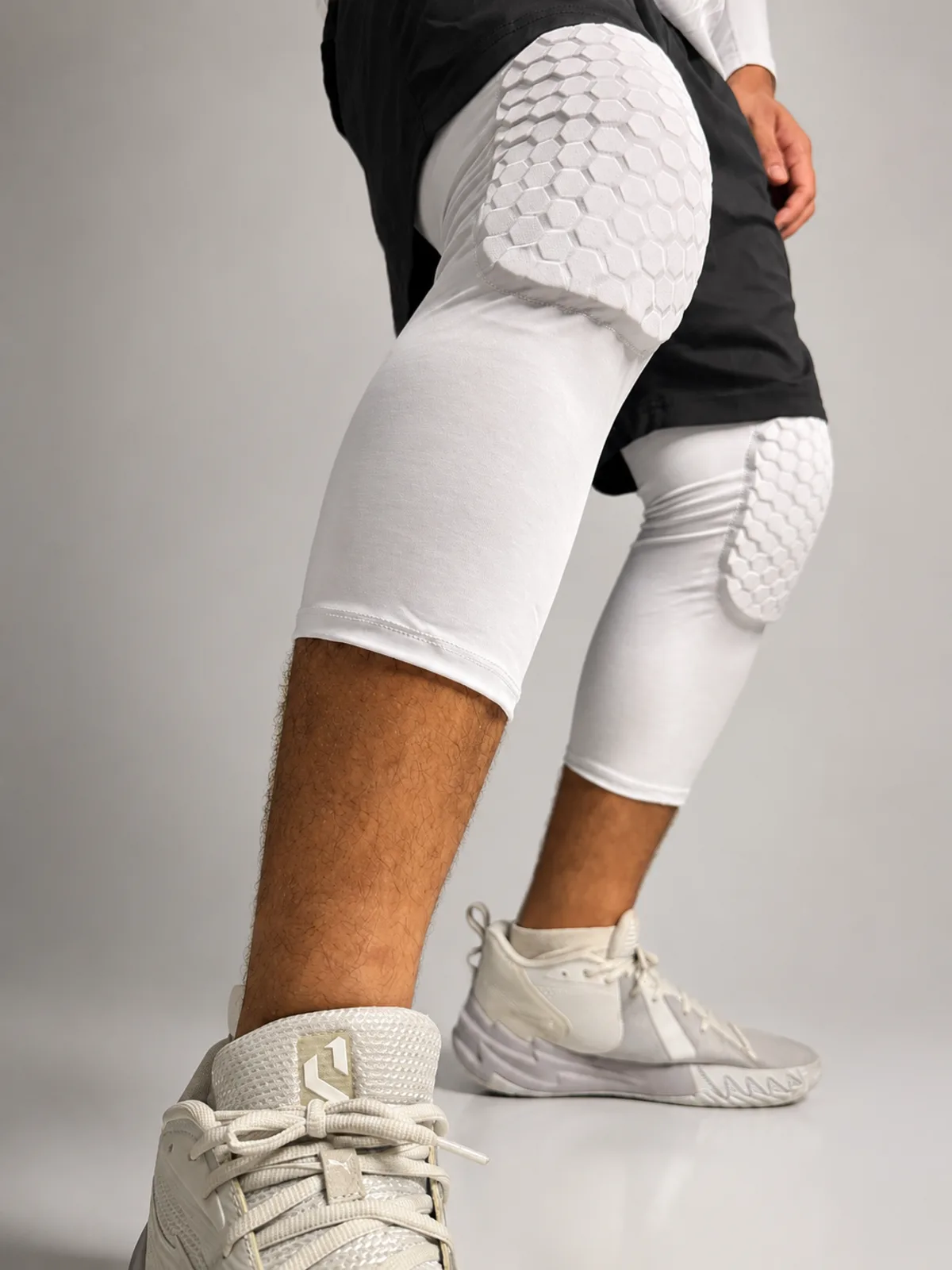 Protective Padded Knee Compression Sleeves